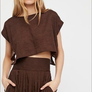 Free People Sundown Skirt Set